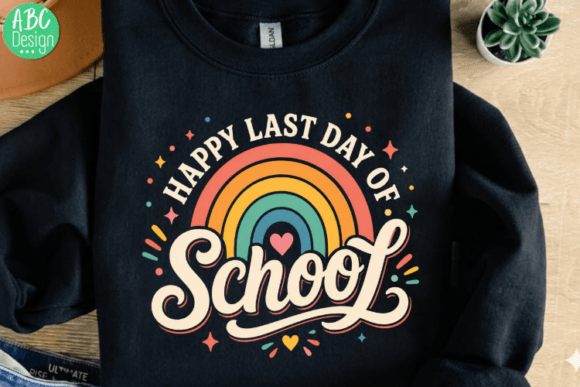 Celebrate the Final Bell: Using the Happy Last Day of School Rainbow PNG