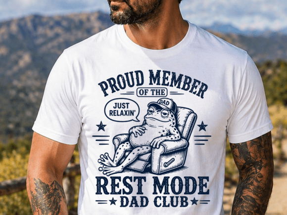 Lazy Dad Humor Relaxing Frog Design: A Guide