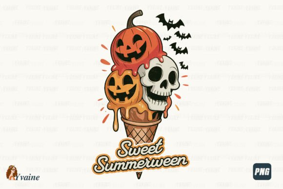 Sweet Summerween PNG: Crafting Spooky & Sweet Designs