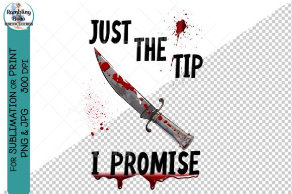 Wickedly Clever: Funny Adult Pun Halloween Knife Tip